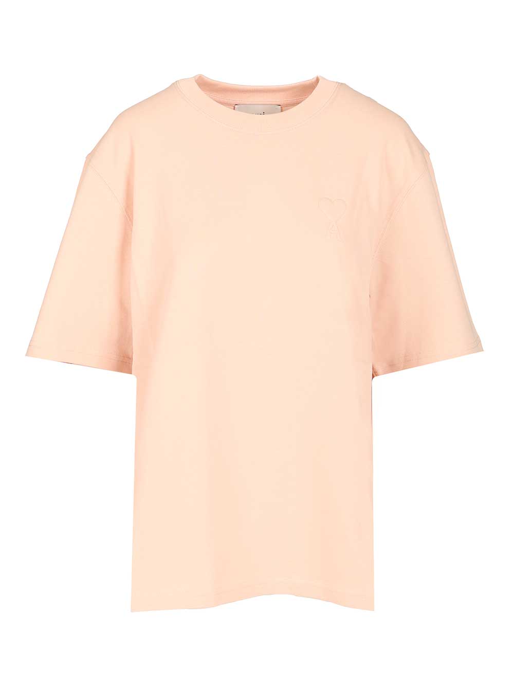 Ami Cotton T-Shirt - Rose | 472b5c3de00bc8c867ed8b985002b3cb777528c4