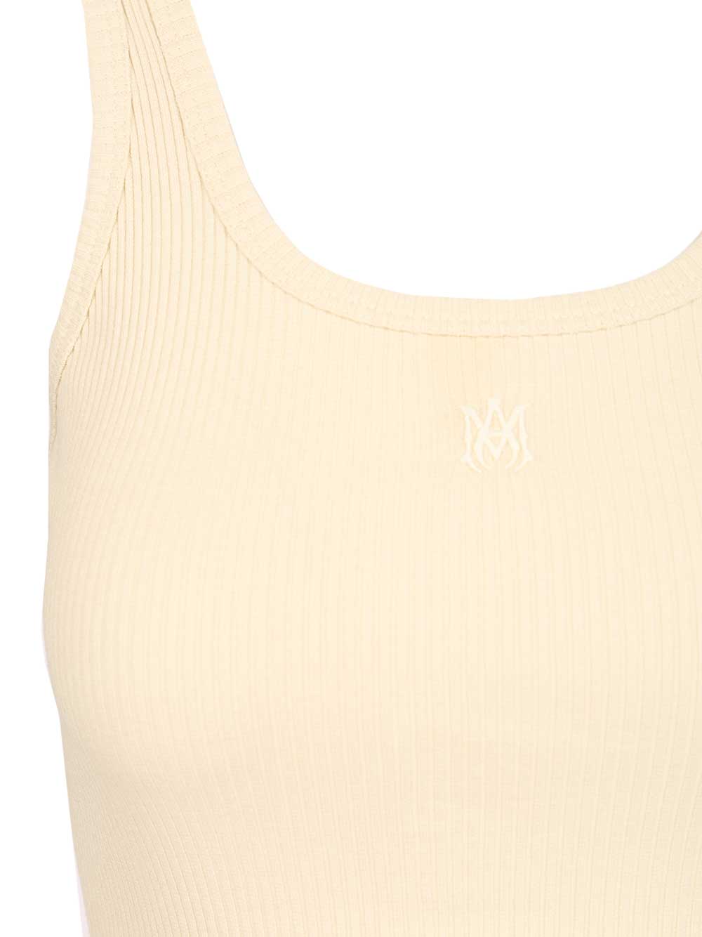 Amiri Stretch Tank Tops - Beige | b95a6a7e839d53e46806e0a70c8750d9cb584462