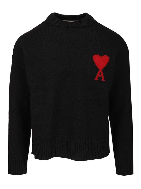 Ami De Coeur Sweater Sweatshirts Black