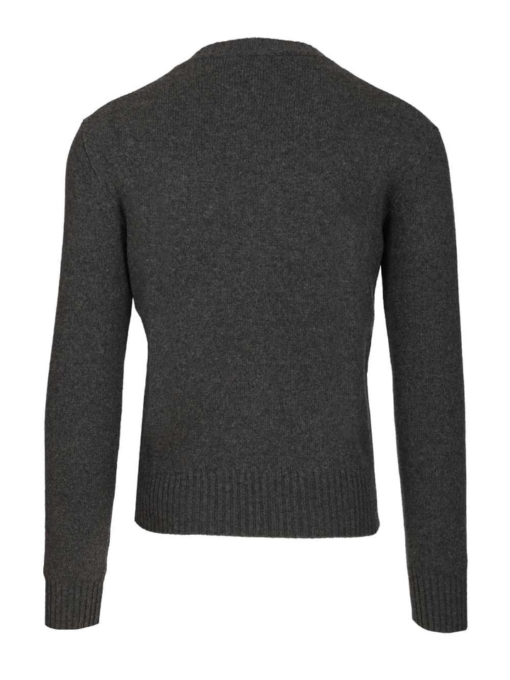 Ami Ami De Coeur Sweater Knitwear - Black | c5fd56e1331531fff4837028392cfc14fa3141c7