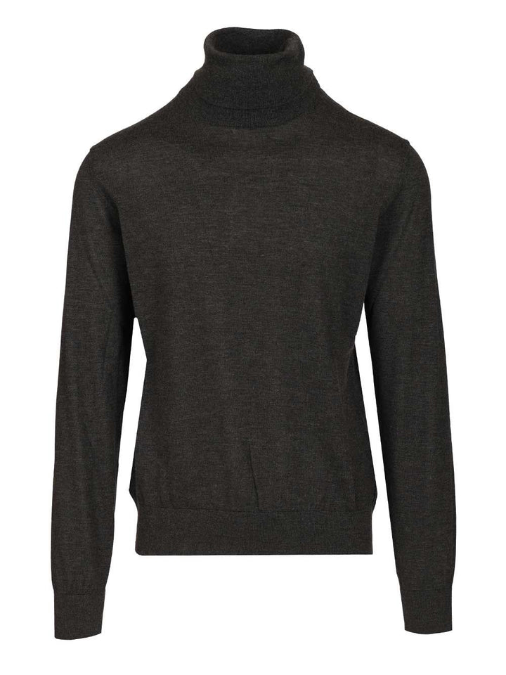 Dolce & Gabbana Cashmere Turtleneck Sweater Knitwear - Grey | a6d5a65f59390cea151b4dfc7e569445db6292ed