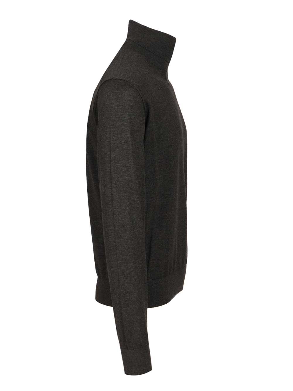 Dolce & Gabbana Cashmere Turtleneck Sweater Knitwear - Grey | f331d17d29b001e789140e018fa9036e10ea1aef