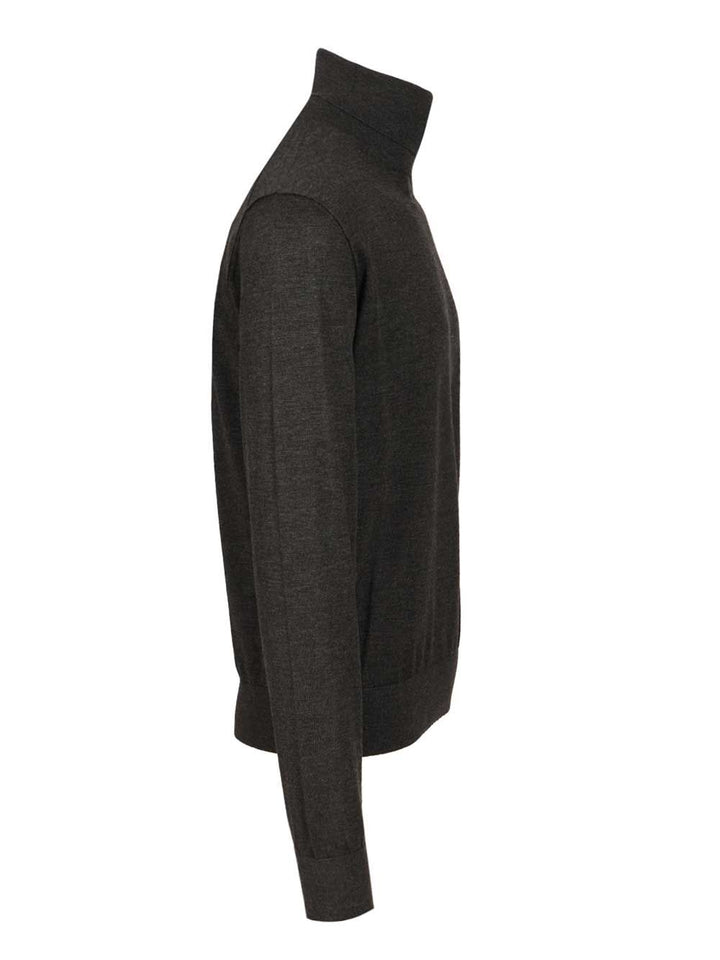 Dolce & Gabbana Cashmere Turtleneck Sweater Knitwear - Grey | f331d17d29b001e789140e018fa9036e10ea1aef