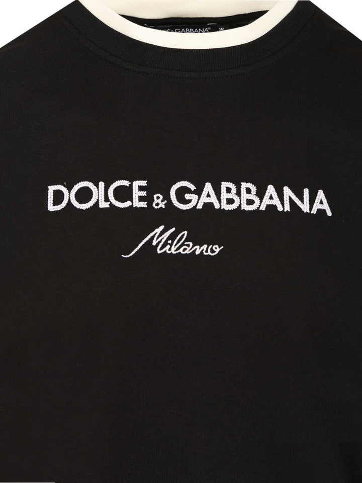 Dolce & Gabbana Dolce&Gabbana T-Shirt - Black | 6d4a15fb0f284d8c46e8d206ef1e0fed3bd16d5c
