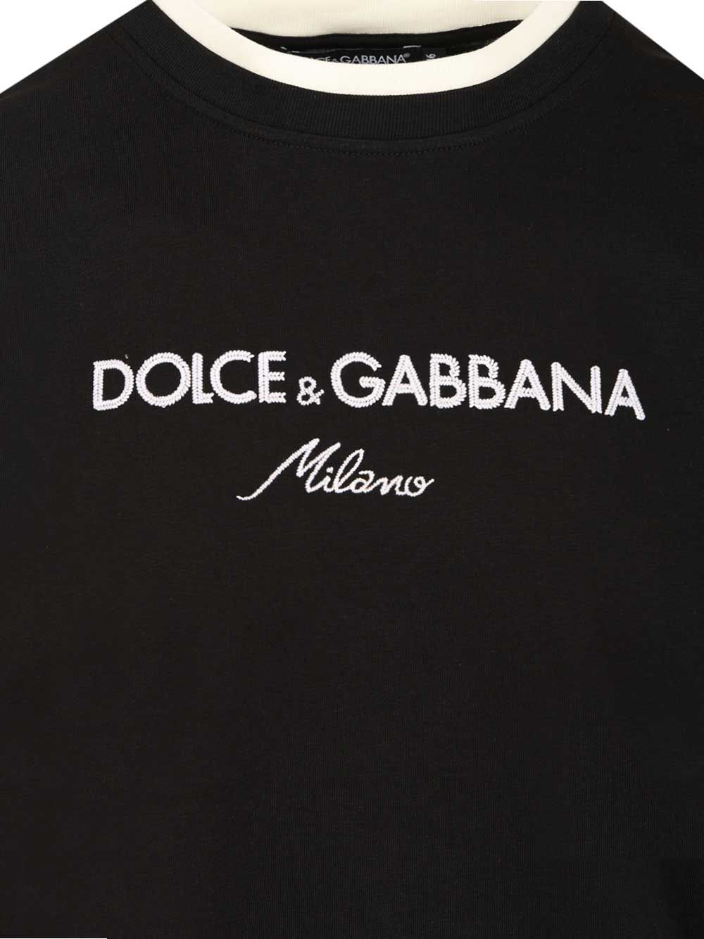 Dolce & Gabbana Dolce&Gabbana T-Shirt - Black | 6ceeb427132dd49ba231d599915950dba01d4c74