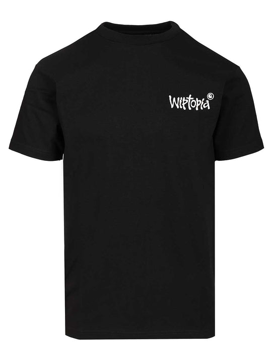 Wiptopia Script T-Shirt Black