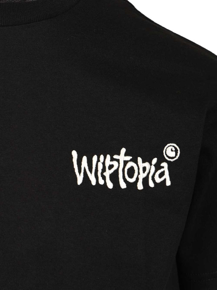 Carhartt Wip Wiptopia Script T-Shirt - Black | c7f20800f0163ffb41b63d460317fee04c3a10fc