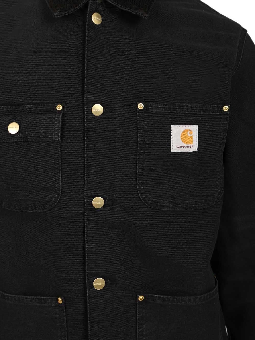 Carhartt Wip Og Chore Coat Jackets - Black | 225faf17944c2ac6a7a62e746b79e1944bef0c6c