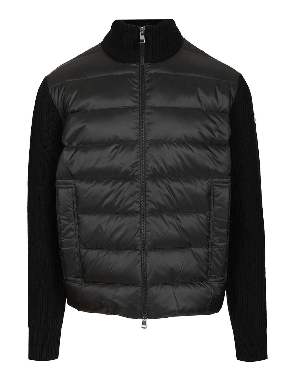 Moncler Cardigan Knitwear - Black | 8945b2812eb3415b5c7c389ef54395d5760c0178