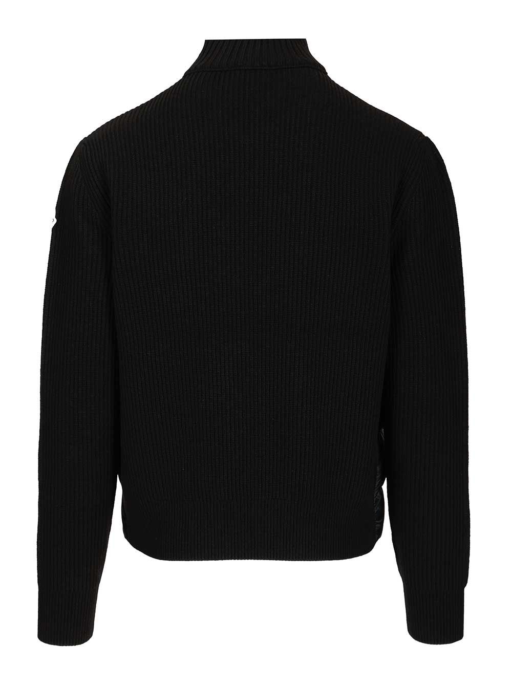 Moncler Cardigan Knitwear - Black | 7fe7bcc544a7b5dbc0dc5943df39f762f7b42c23