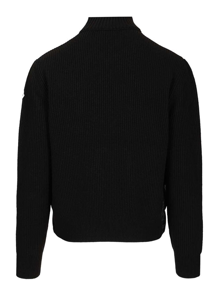 Moncler Cardigan Knitwear - Black | 7fe7bcc544a7b5dbc0dc5943df39f762f7b42c23