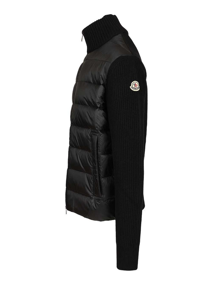 Moncler Cardigan Knitwear - Black | d867683ad8dff30d62750ed34b8220ba3ffe3954