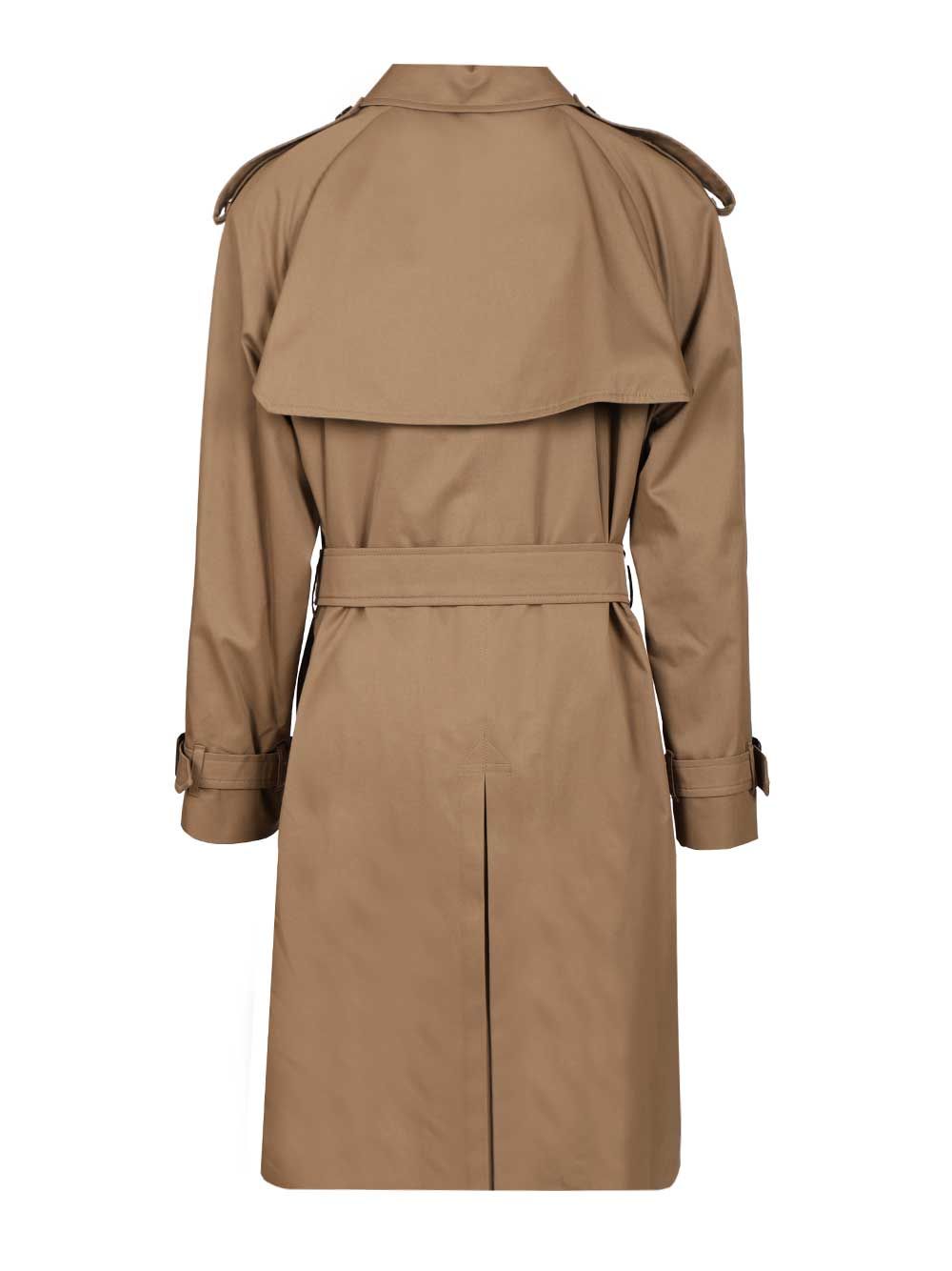 Burberry Gabardine Trench Coat Coats - Brown | 9160404cd40c9455b8399af3f5d037973352bcf9