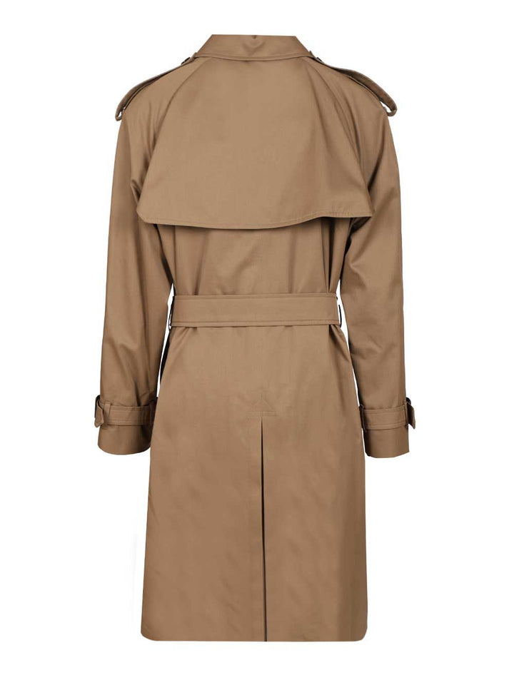 Burberry Gabardine Trench Coat Coats - Brown | 9160404cd40c9455b8399af3f5d037973352bcf9