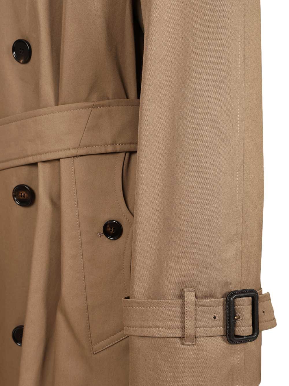 Burberry Gabardine Trench Coat Coats - Brown | d2321ff65a661897d76252c721f590811fea7000