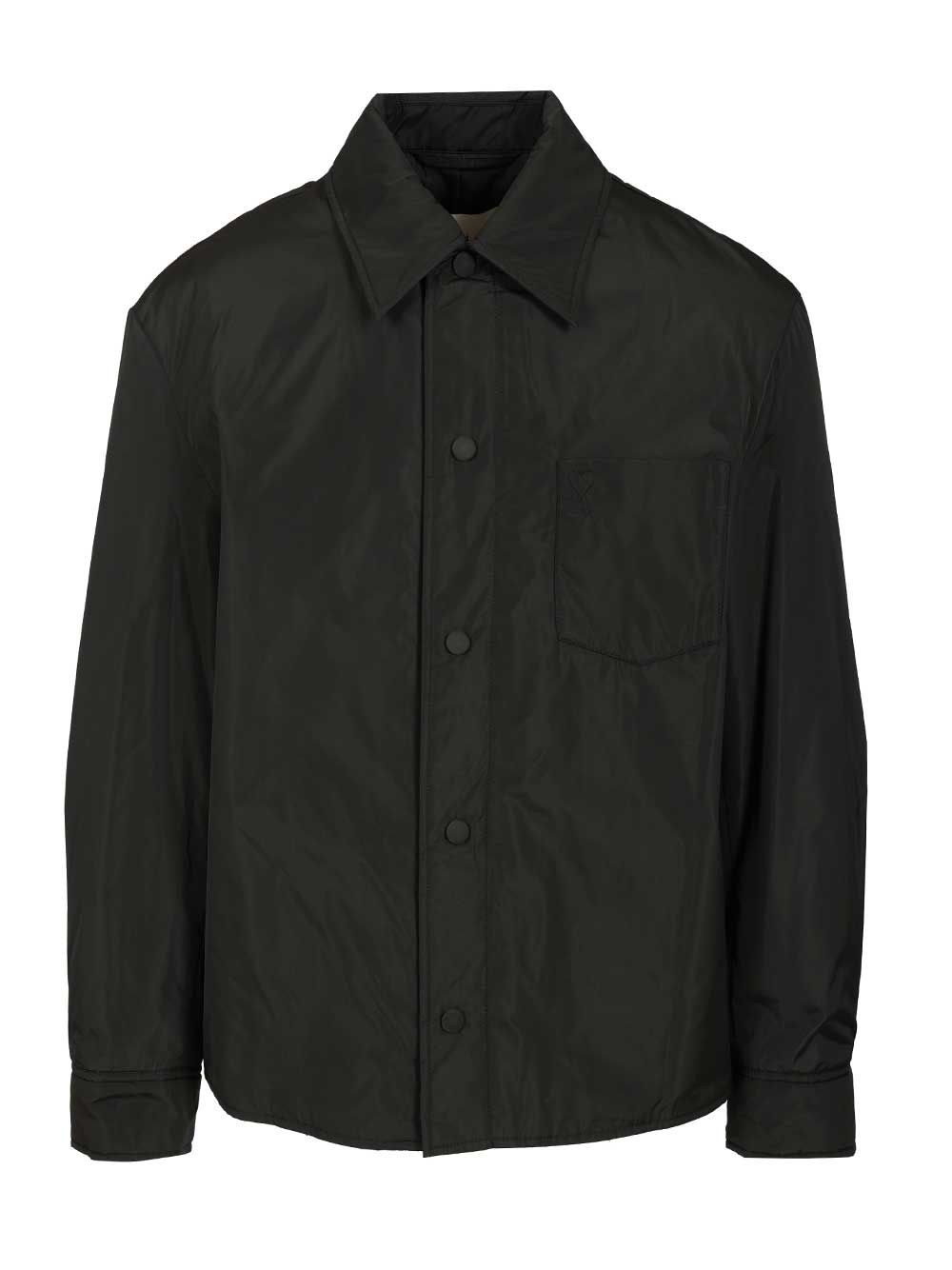 Ami Ami De Coeur Padded Shirt Shirts - Black | 8e63abe49032b44bbdee4f62d2dc1a8eb91e3e89