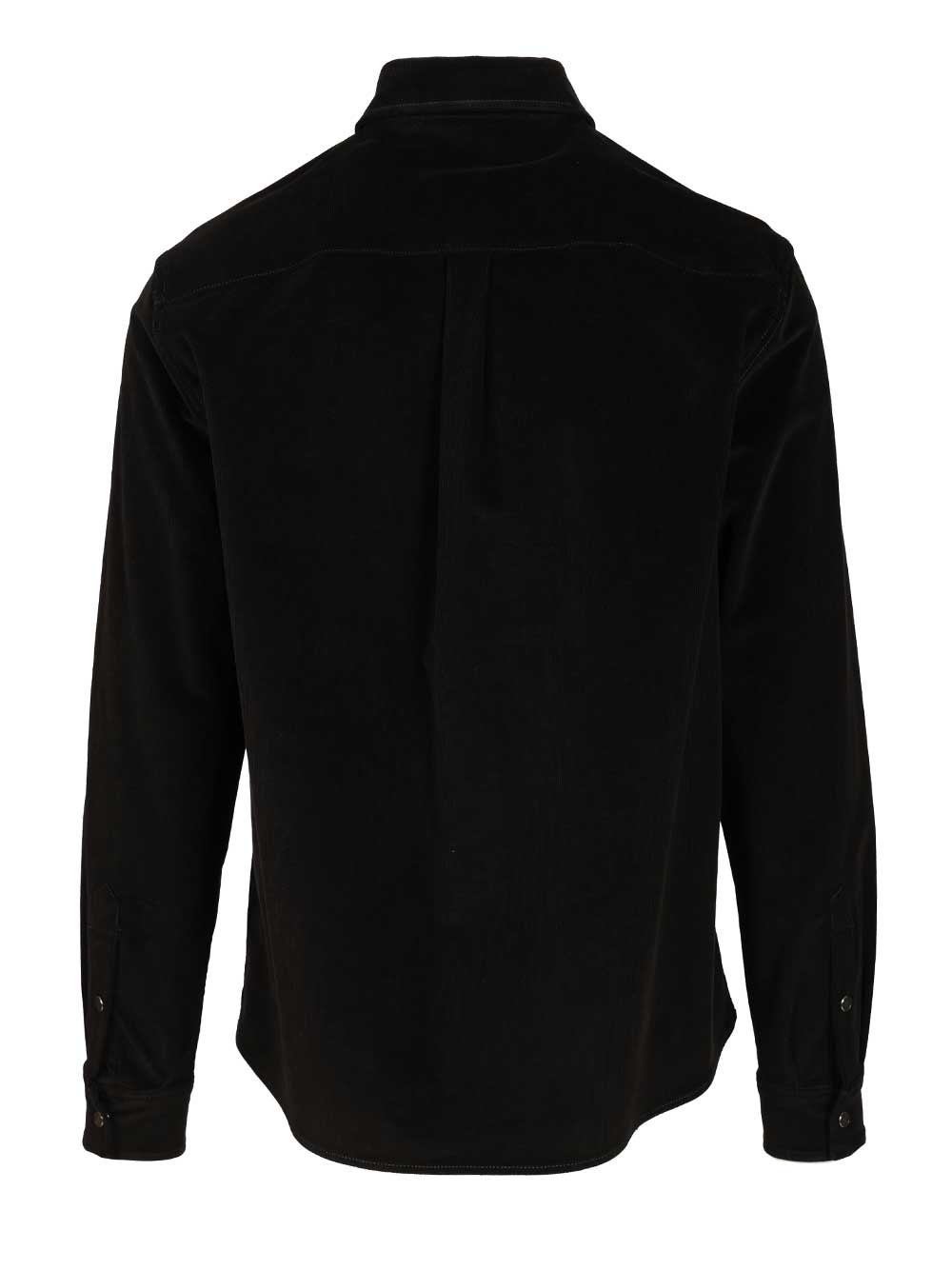 Dolce & Gabbana Striped Velvet Shirt Shirts - Black | 56190baea28f194bccb976a8e0ef1dbb12f6e4c1