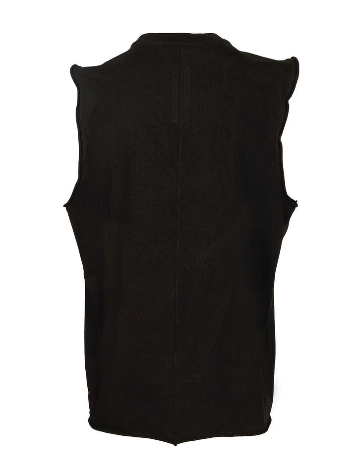 Rick Owens Jumbo Sleeveless T-Shirt - Black | 20fc0b9c49fd3c64d08dcfbca90705becd2c7fac