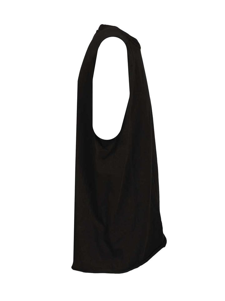 Rick Owens Jumbo Sleeveless T-Shirt - Black | dfcc34e04657aca6ad5e90d92dddf8281f4d6bc9