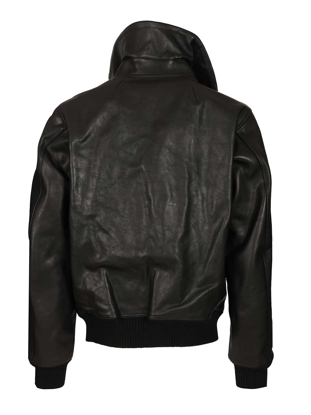 Rick Owens Leather Jacket Blixa Jackets - Black | dbb427a402e11149664138854607456268131ed8