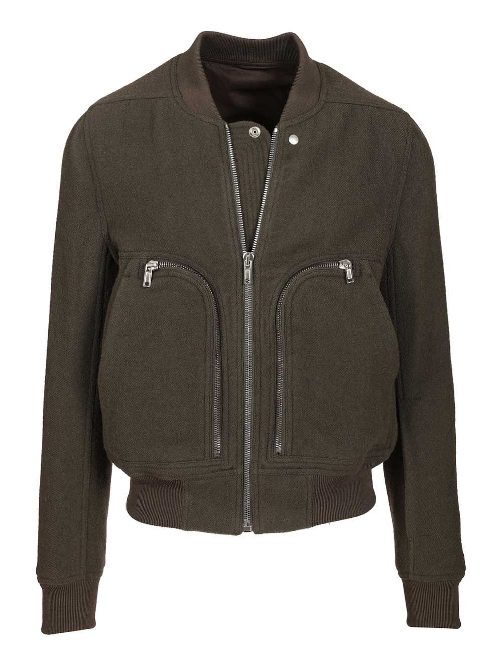Rick Owens Bauhaus Flight Jackets - Green | ad48072155cc178c4eb712d6e939be0760ef2842