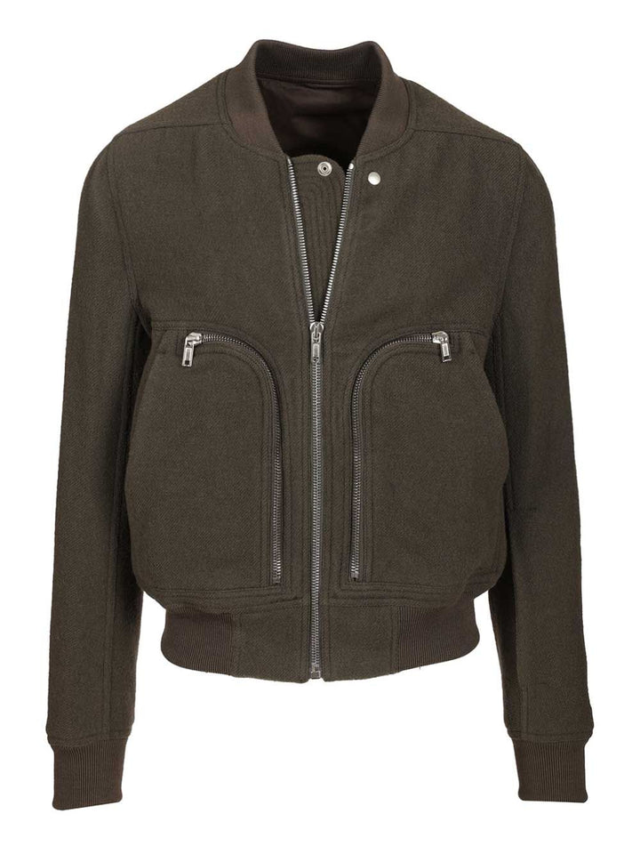 Rick Owens Bauhaus Flight Jackets - Green | ad48072155cc178c4eb712d6e939be0760ef2842