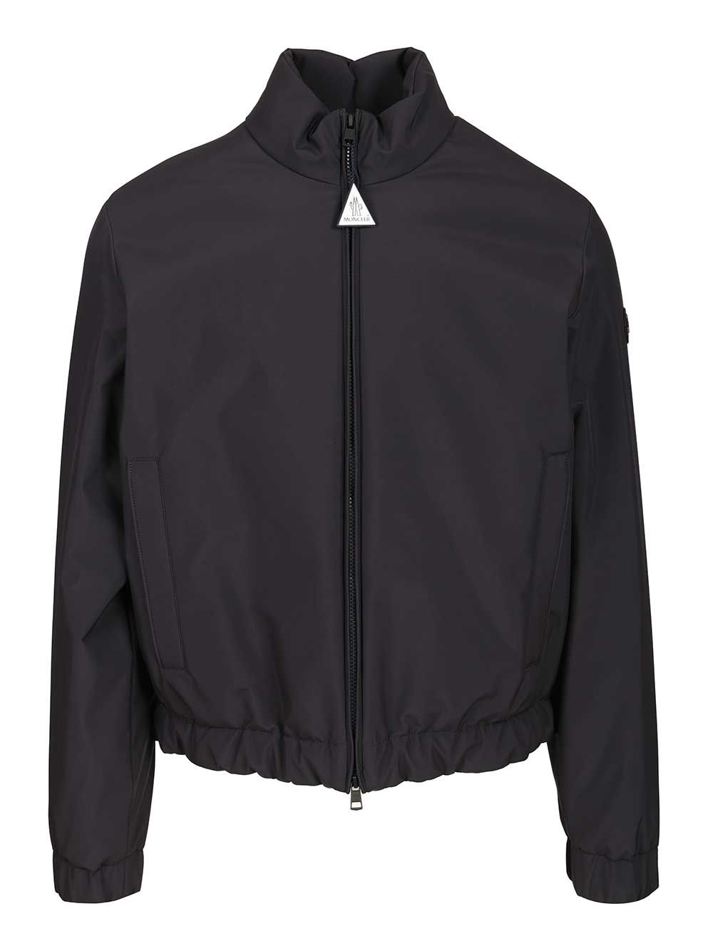 Moncler Luserna Short Down Jacket Beige - Moncler Jackets - Blue | 3e216b8929b683273fa9d9d54fa1c5fc568ee27d