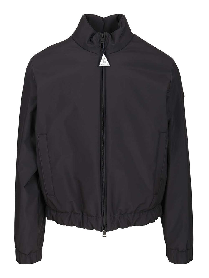 Moncler Luserna Short Down Jacket Beige - Moncler Jackets - Blue | 3e216b8929b683273fa9d9d54fa1c5fc568ee27d