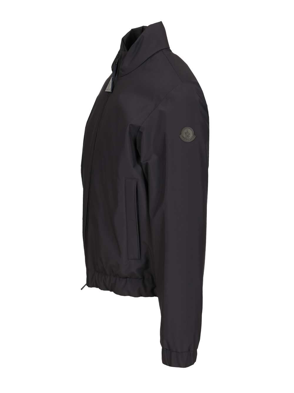 Moncler Luserna Short Down Jacket Beige - Moncler Jackets - Blue | b148c455b3622ad85f80ae829a4e02c78a1ce193