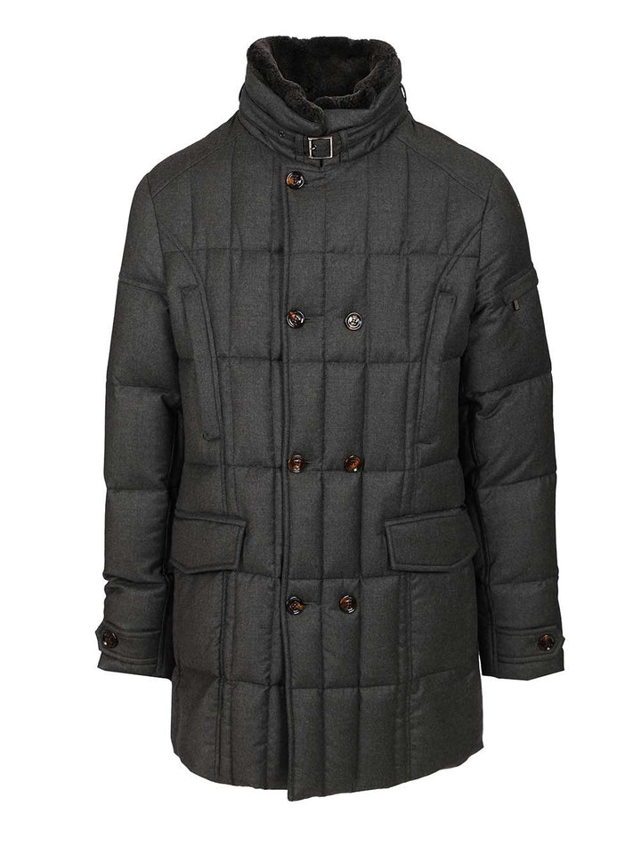 Moorer Morris Coats - Grey | 3cfa9c8bdc7b4bc4ca6f4f62f46ab28532e4f5e9