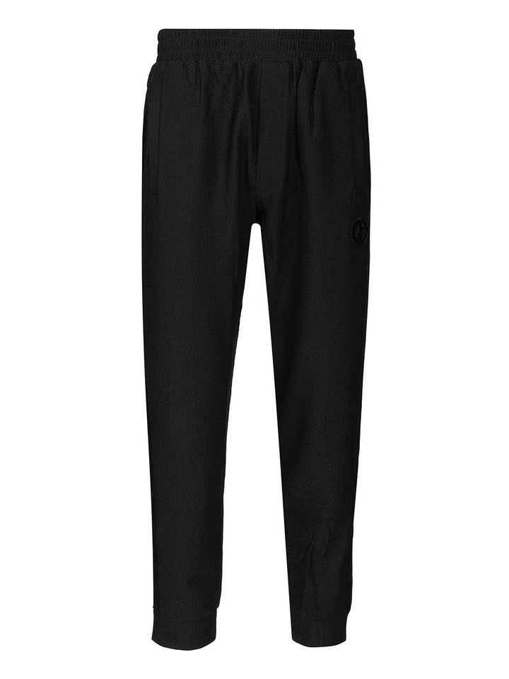 Giorgio Armani Technical Gaufré Trousers - Black | 1b9d74441148220c80bd8808ef3222341a06db9a