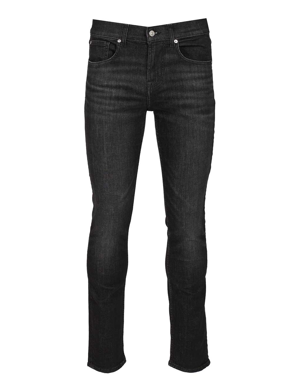 7 For All Mankind Skinny Jeans - Black | 50e5587ec7a902732b325bf0c42d01182443e29f