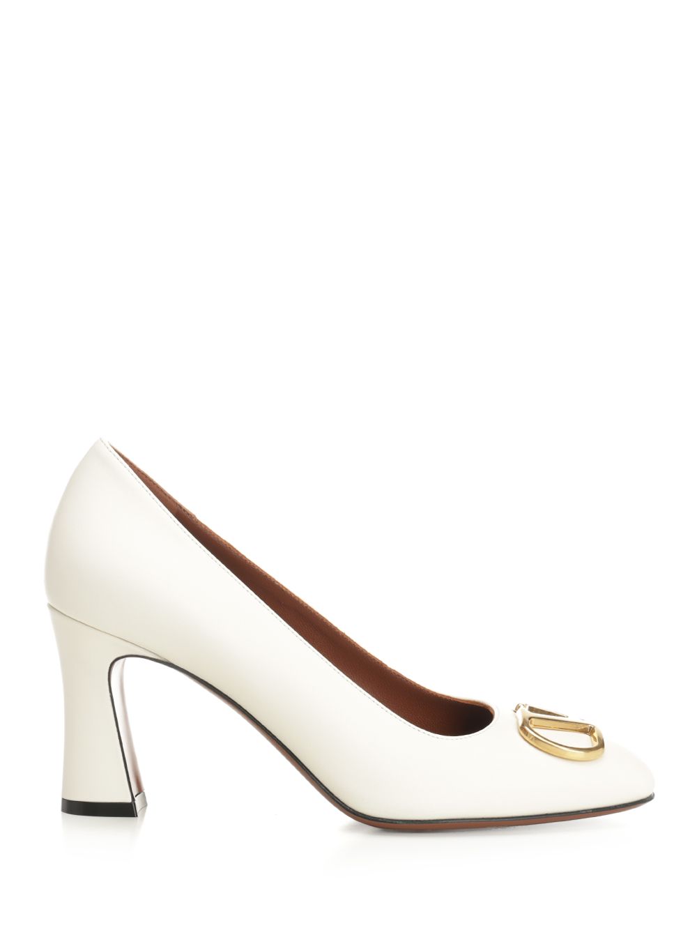Valentino Garavani Pump Vlogo Signature Pumps - White | 8267b0caa2176b2a548aadb901a7750117041290