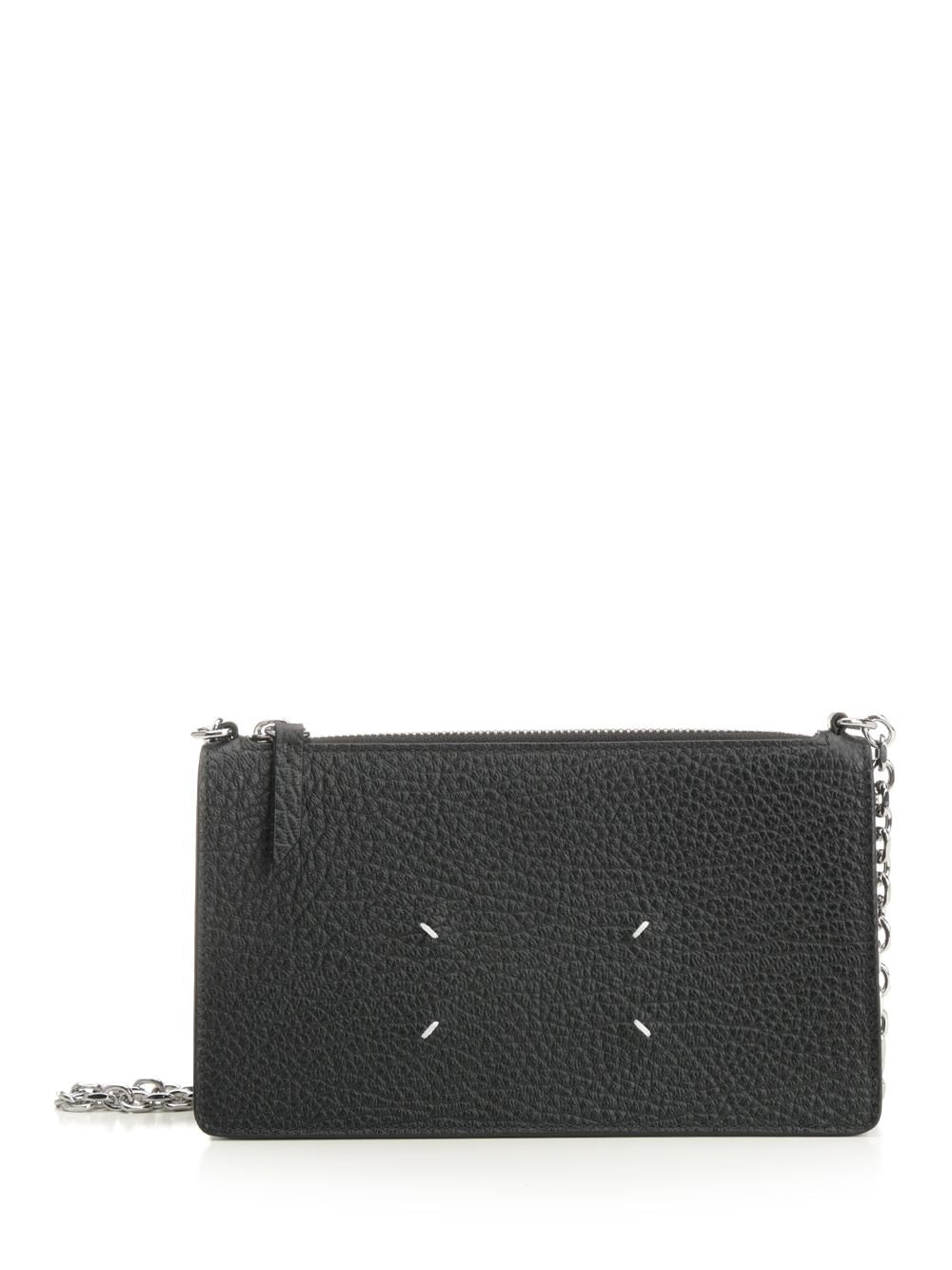Maison Margiela Wallet With Zip Wallets - Black | ddbb3c44955c245d03a05acb4792be49e8607058