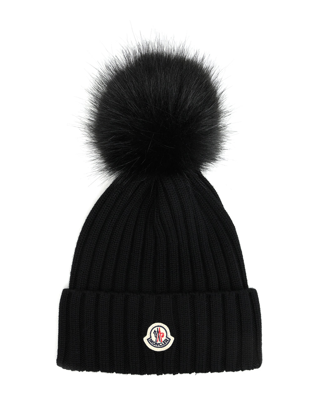 Moncler Wool Hat Hats - Black | b0674f8ba2bbc8b50cb9eaa134bfeb635302b4fe