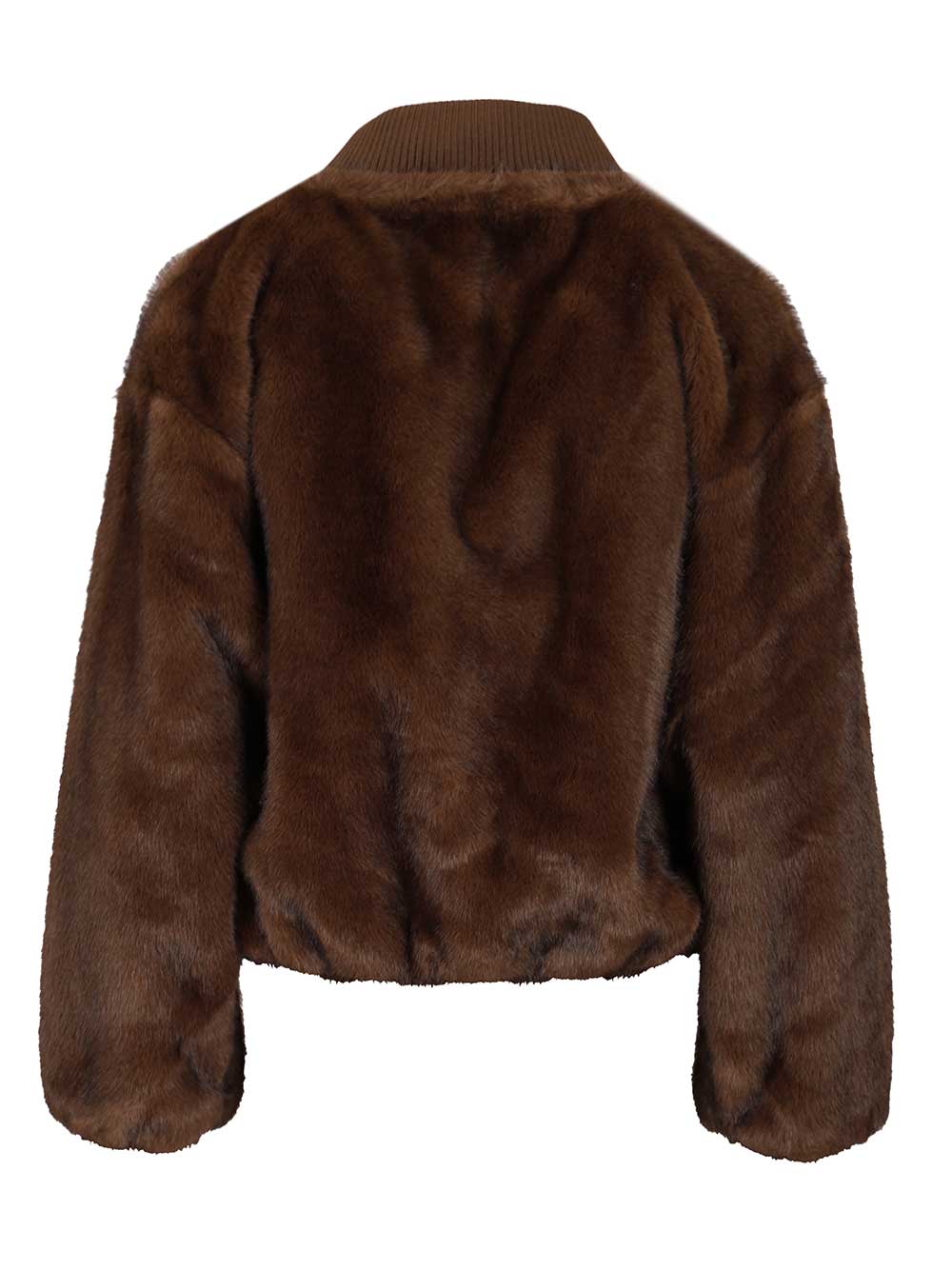P.A.R.O.S.H. Faux Fur Jacket Jackets - Brown | b1eaf4a33ee17c68db09ca7940b904553a01bfc9
