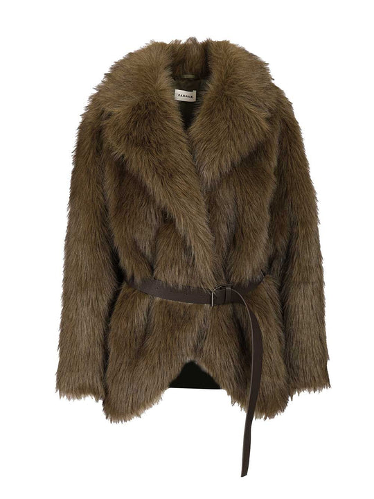 Sheepskin Coat Jackets Green