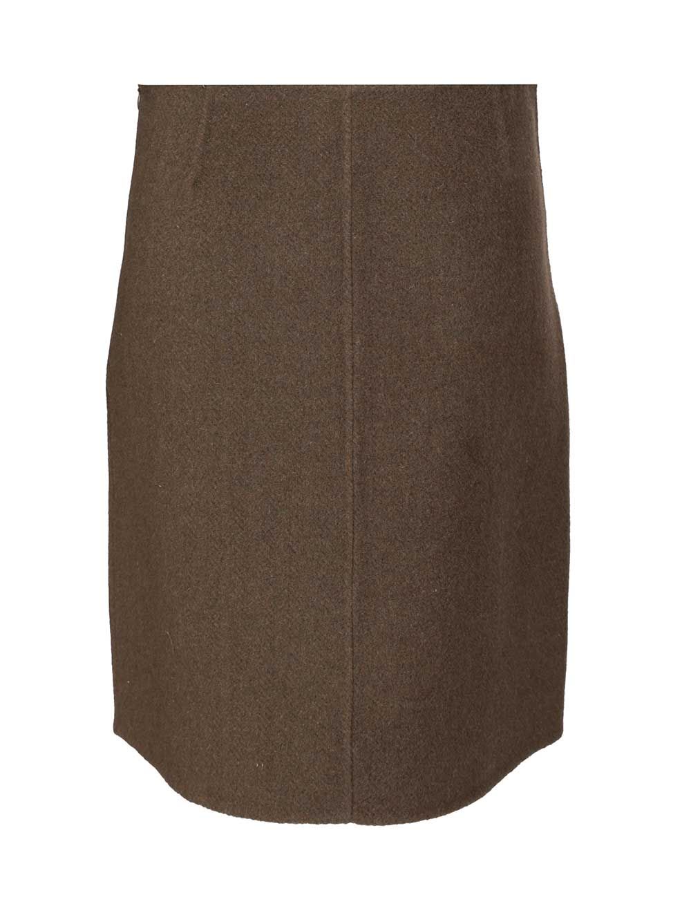 P.A.R.O.S.H. Midi Skirt Skirts - Green | 7d96cb78b54ee8619299836359b92dfb9e066c4c