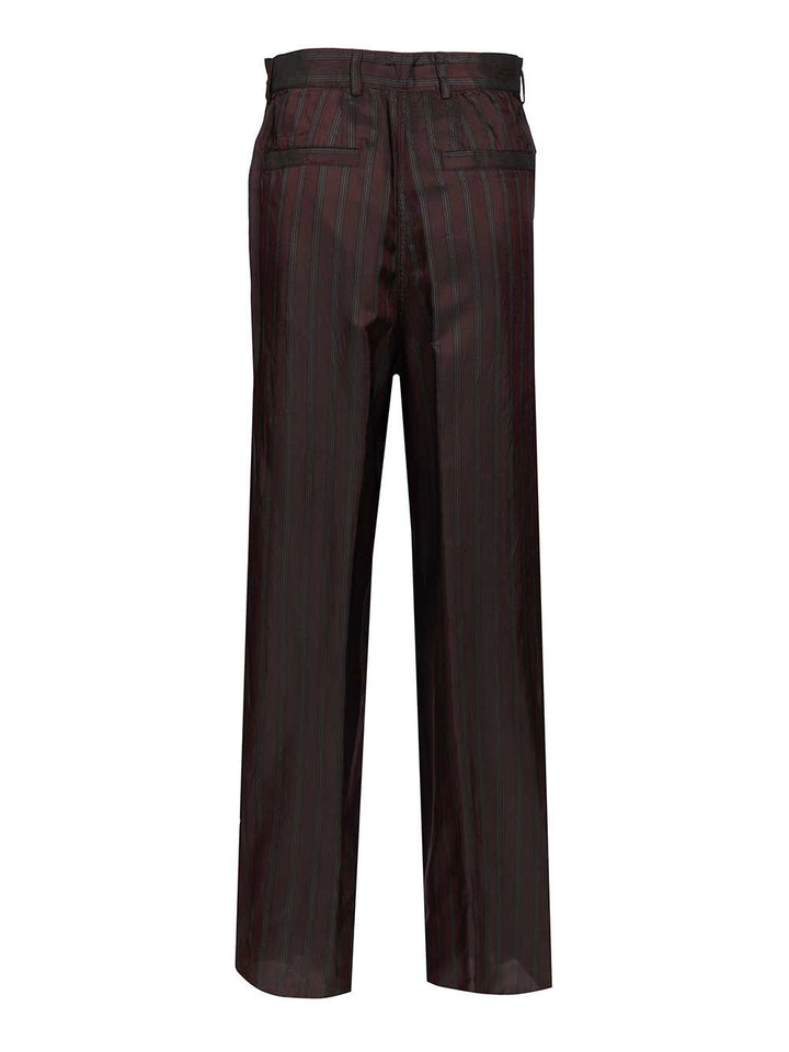 Dries Van Noten Penn Trousers - Bordeaux | 148b522cdb7df6575523f8baa90b521e62cdfc23