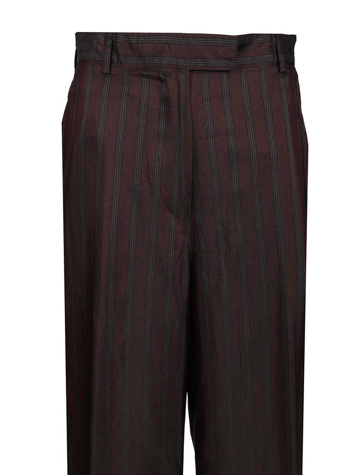 Dries Van Noten Penn Trousers - Bordeaux | 83a122ccc028c0cb6cdc90893aead9d6740ed4f8