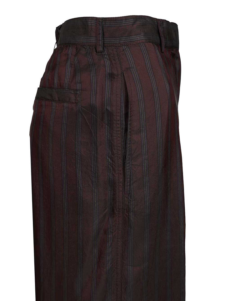 Dries Van Noten Penn Trousers - Bordeaux | 6c6735faf465a9e8162e4bfd8dff05a405716f24