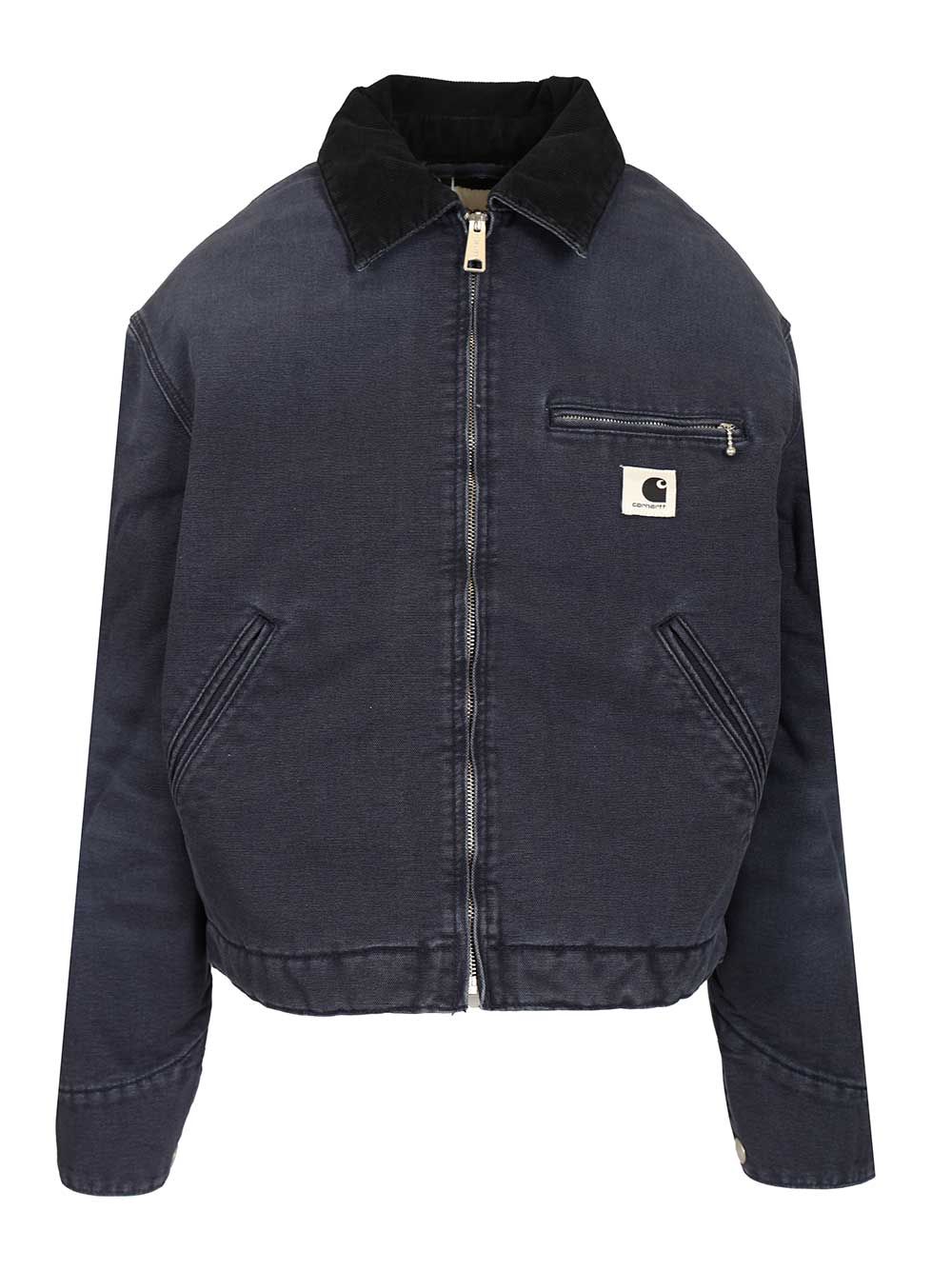 Carhartt Wip Women's Og Detroit Jacket Jackets - Blue | 3ecd49ff7f3fca0e8780af8d7436da4c92a379cc