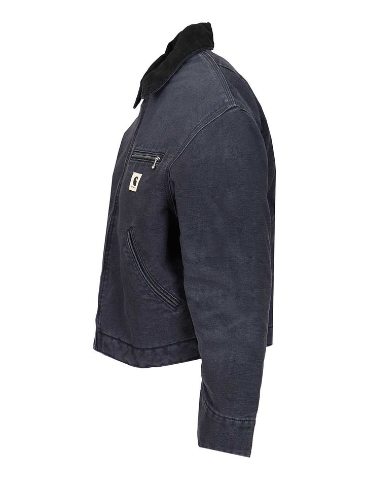 Carhartt Wip Women's Og Detroit Jacket Jackets - Blue | 9643ab95686d62a67e865d7a4984dbf887793444