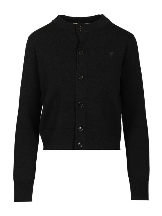 Ami De Coeur Cardigan Knitwear Black