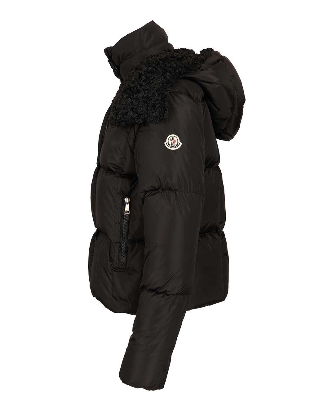 Moncler Castelnou Short Down Jacket Jackets - Black | c75b3c4ca5a7d274c1a8a2caf0c5f89b3249814f