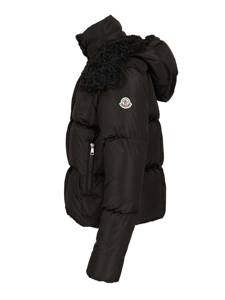 Moncler Castelnou Short Down Jacket Jackets - Black | c75b3c4ca5a7d274c1a8a2caf0c5f89b3249814f