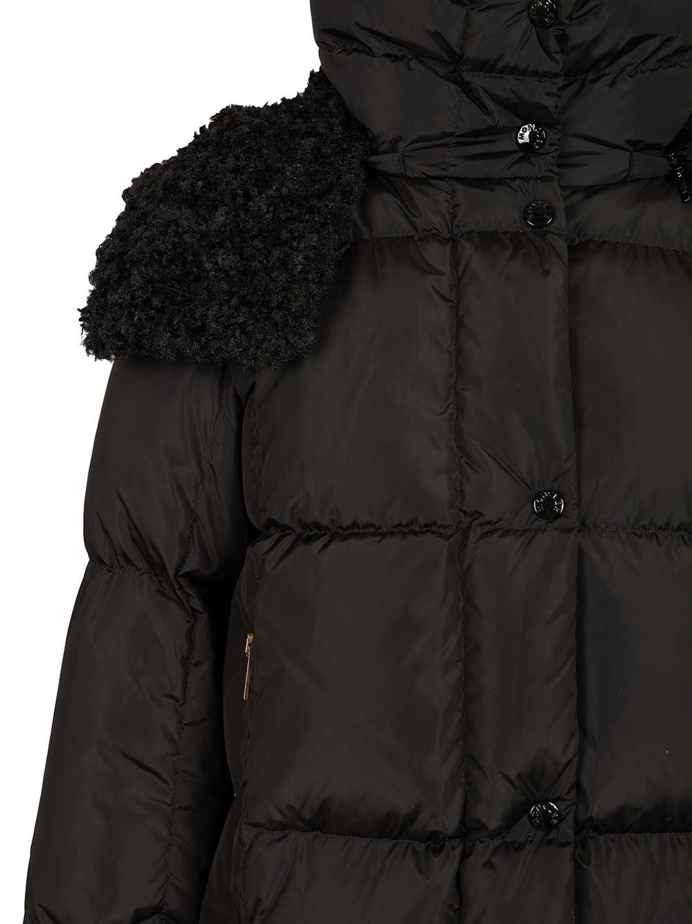 Moncler Castelnou Short Down Jacket Jackets - Black | 1e43f967b584c6ff56a5953bada4245a94e1d82b