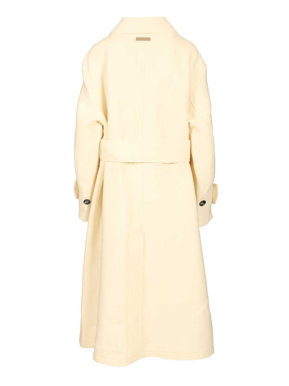 Ami Belted Raincoat Coats - Beige | 4d666d57835362ed9acd0556e9acaa045781c429