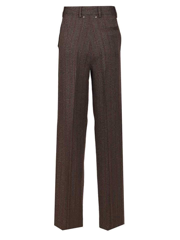 Golden Goose Deluxe Brand Tailored Trousers - Brown | 7e6739ffb621959baa25bd2599055e09ff3de6ff