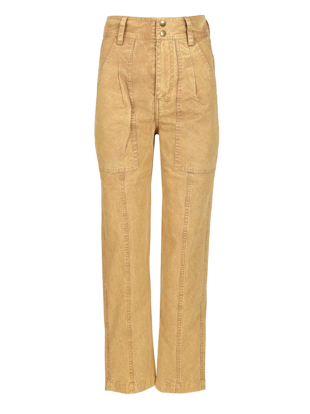 Marant Etoile Kiana Trousers - Brown | 454d11903e12b6e05b2d197518c3d19b2bad1633